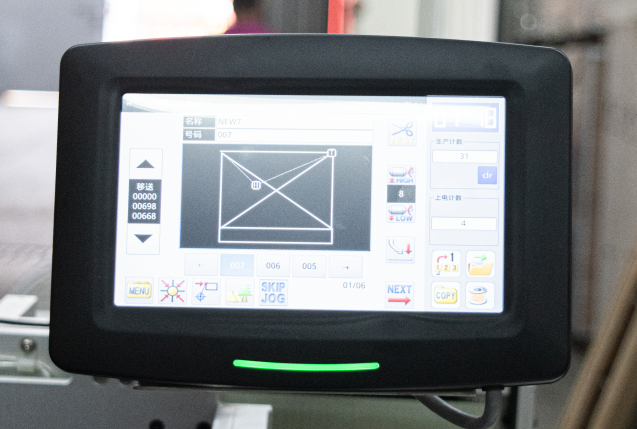 Panel touch de máquina de área JM 6040