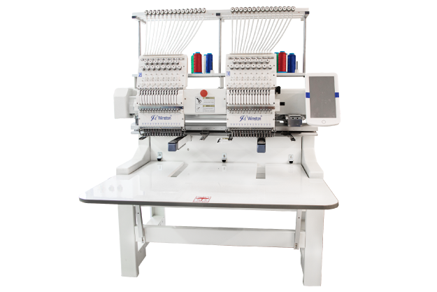 BORDADORA 2 CABEZAS 15 COLORES 1502 HC 