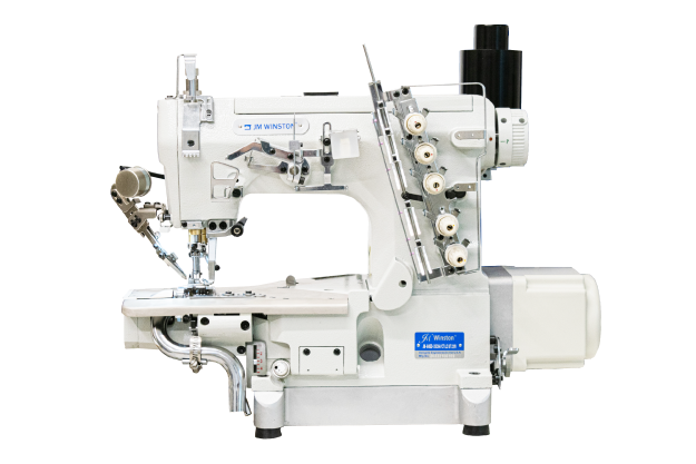 MÁQUINA COLLARETE CILINDRICA CON REFILADO IZQUIERDO PARA PLAYERA MARCA  JM WINSTON MODELOJM-668ED-35X364/CT/LC/UT